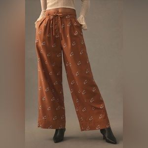 Farm Rio Wild Horses Embroidered Pants